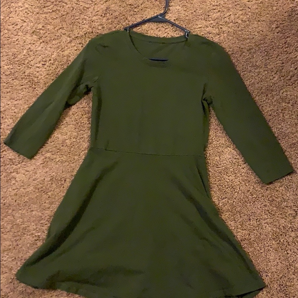 Army green dress